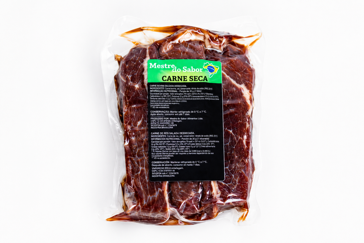 Carne seca Mestre do Sabor - 23,90 kg