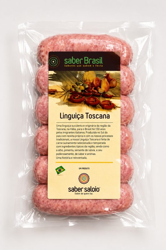 Linguiça Toscana Sabor Brasil